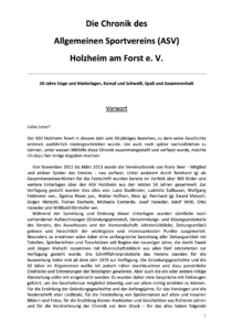 Titelbild Chronik